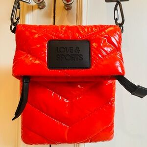 Love and Sports Quilted Crossbody